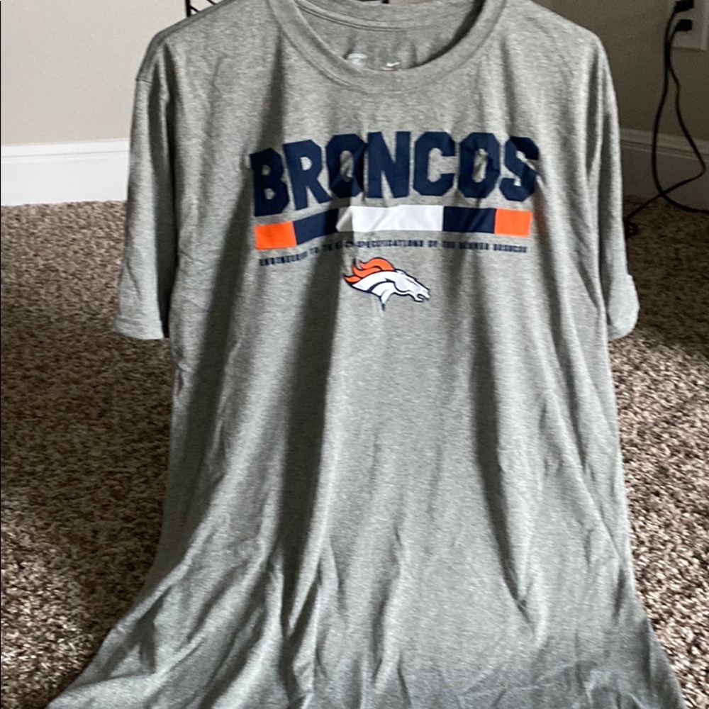 Broncos Nike Dri- fit shirt